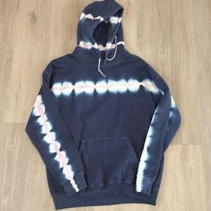 Men's S Original paperbacks indigo tie dye hoodie
